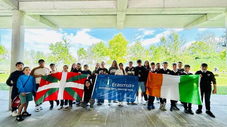 Igandetik larunbatera arte joango dira Amaurreko ikasleak Irlandara, Erasmus+ programaren barruan