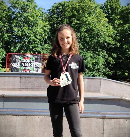 Ane Ramos Izaga da Street patinajeko Euskadiko txapeldun berria