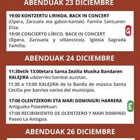 Olentzero eta Mari Domingi Urduñan