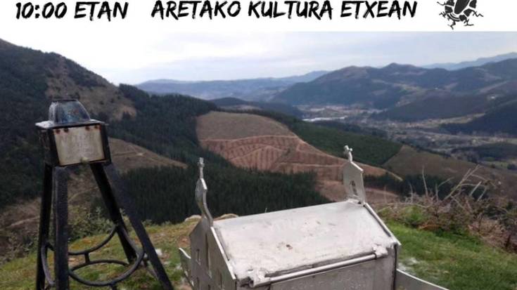 Aretako Kultur Etxea zabalik: Alpitxura igoera