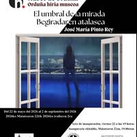 'Begiradaren atalasea' erakusketaren inaugurazioa