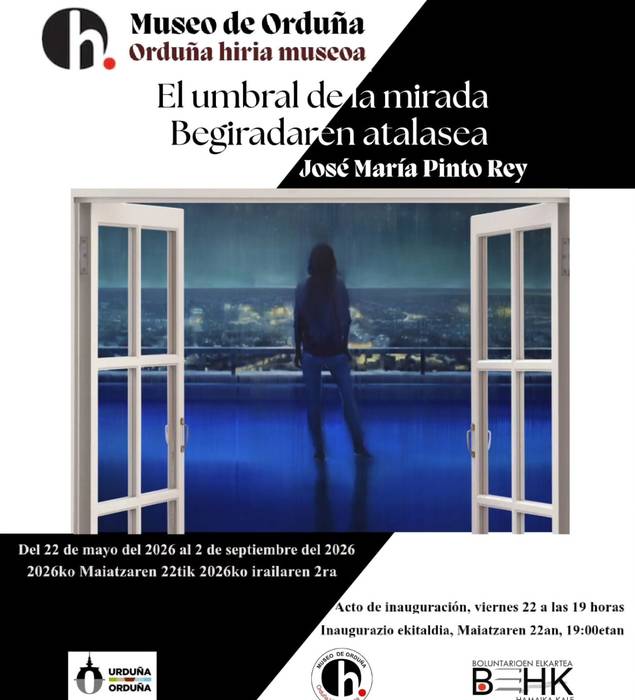 'Begiradaren atalasea' erakusketaren inaugurazioa