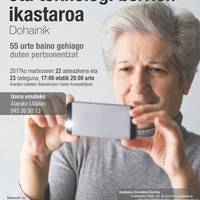 Sakelako eta tablet ikastaroa nagusientzat