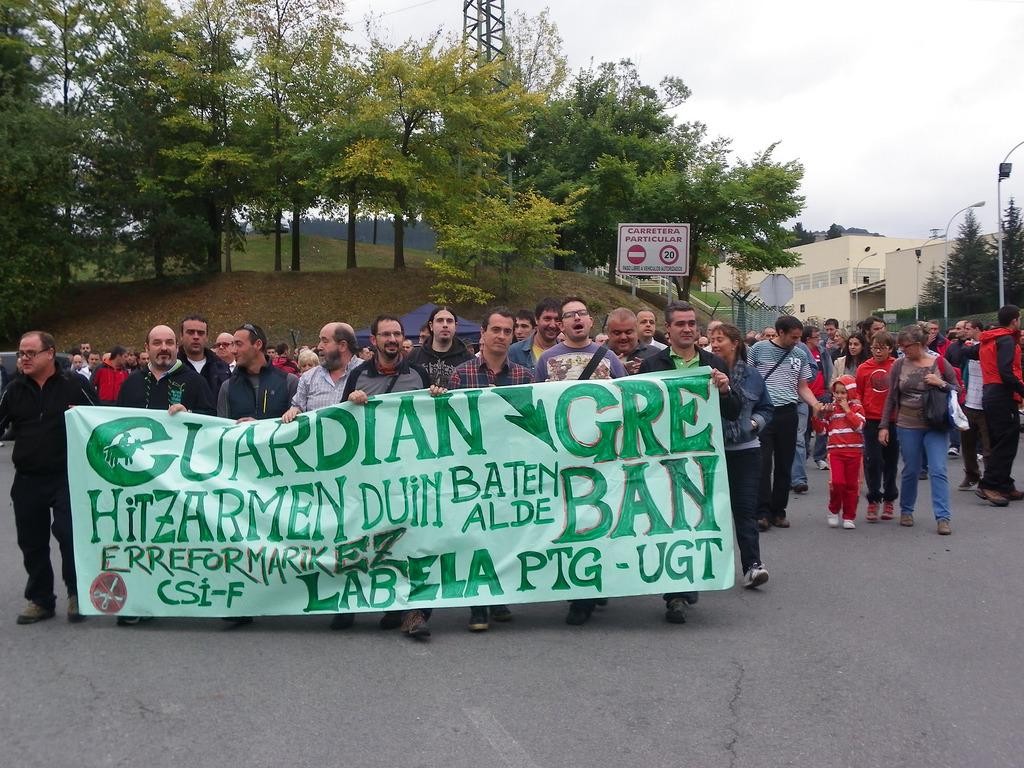 Azken salmentaren ostean, Guardian 209 langilerekin geratu da Laudion, duela 10 urte baino 600 gutxiago