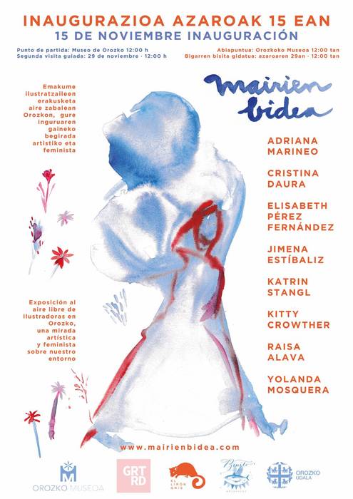 'Mairien bidea' erakusketaren inaugurazioa
