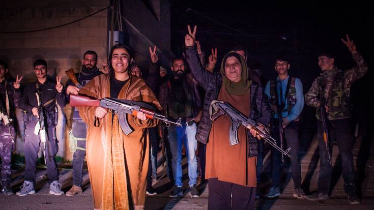 Hitzaldia eta zuzeneko konexioa egingo dute gaur Rojavarekin, Siriako herri kurduaren eta emakumeen iraultzaren egoera ezagutzeko