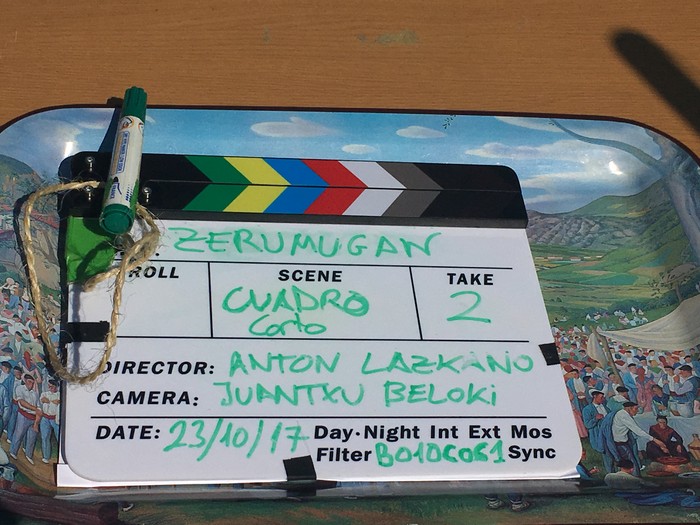 300 lagunek hartu dute parte Jose Arrueren margolanaren antzezpenean - 2