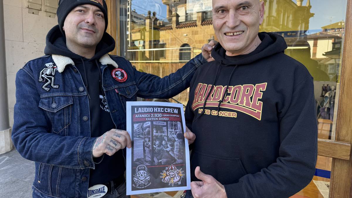 2.930 euro gehiagoko ekarpena egin du Hardcore Hits Cancer ekimenak Laudion