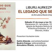 'El legado que seremos' liburu aurkezpena