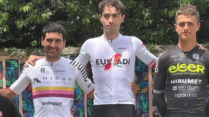 Elite kategoriako Euskadiko txapelduna da Asier Castilla, baina txirrindulariak gehiago nahi du