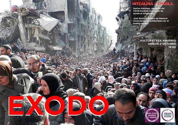 Exodo (Siria eta Kurdistanen inguruko hitzaldia)