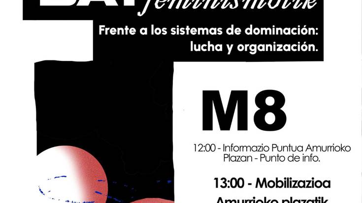 Martxoaren 8ko mobilizazioak Amurrion