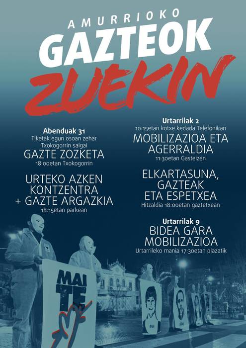 Elkarretaratzea eta 'Gazte argazkia' Amurrion