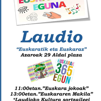 Euskararen eguna Laudion