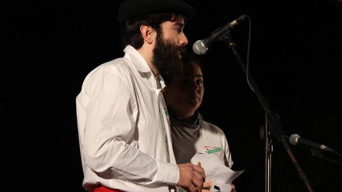 Alfredo Remirezen aldeko manifestazioa