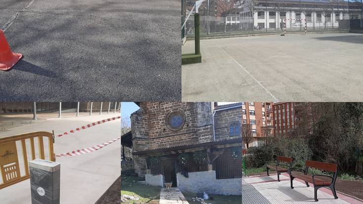 Udalak hainbat obra txiki gauzatu ditu herriko gune ezberdinetan