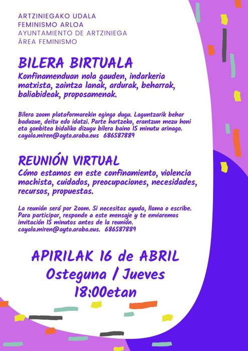 Udaleko feminismo arloko bilera