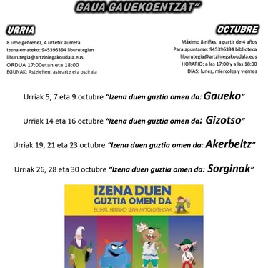 Ipuin txikiak: Euskal mitologia