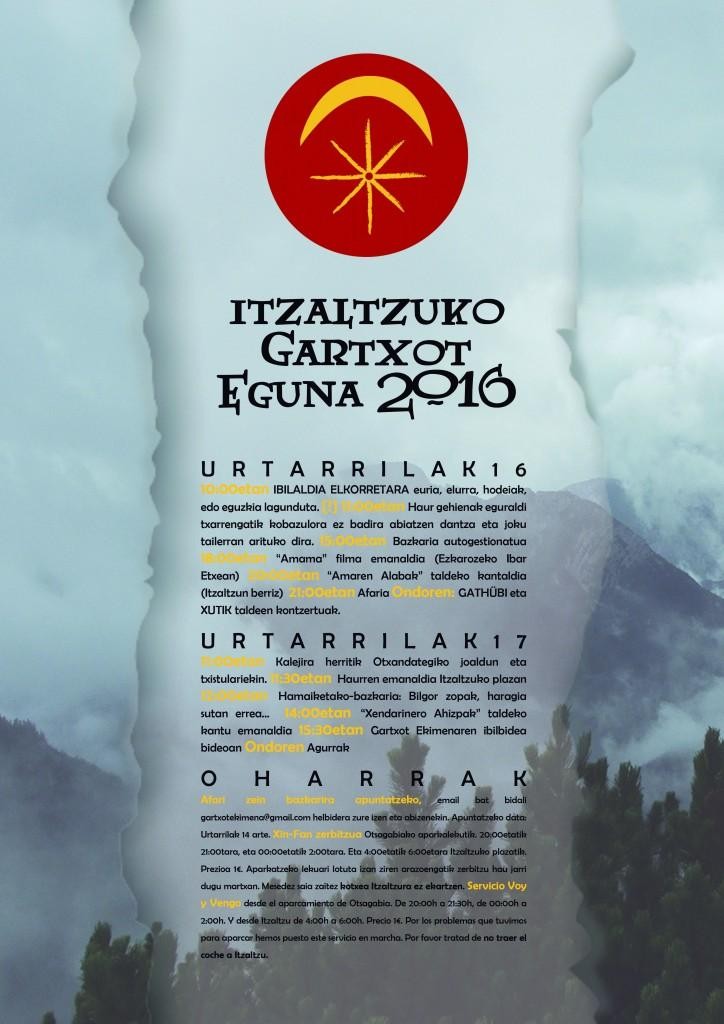 Gartxot Egunak urtarrilaren 16an eta 17an ospatuko dituzte