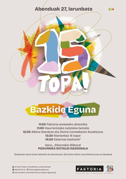 Aiaraldea Ekintzen Faktoriako bazkide eguna