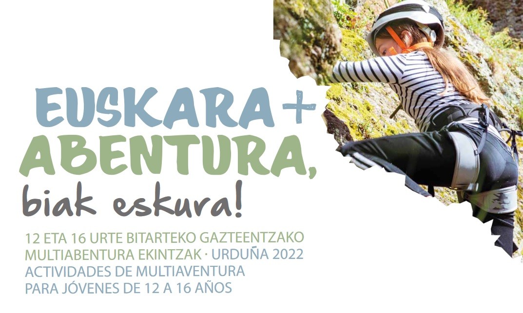 'Euskara + Abentura, biak eskura! multiabentura egitaraua