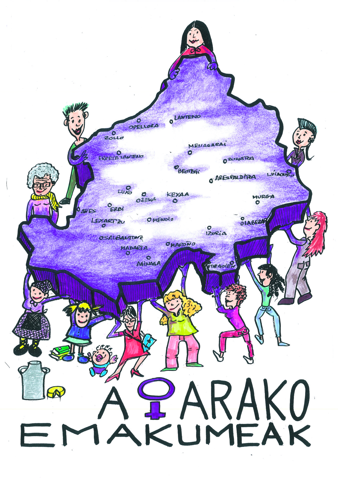 Emakume Aiararren liburuko aleak banatuko dituzte azalaren sariarekin batera