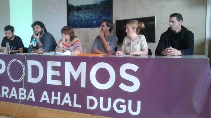 Amurrioko Podemos-Ahal Duguk ez dio inongo hautagaitzari babesik eman