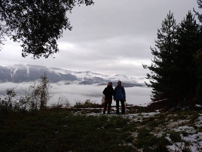 Elur gainean egin zuten Sara 10 1512470457953