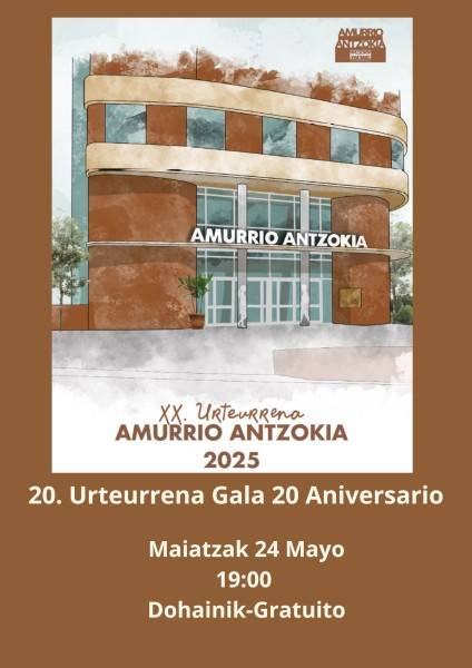 Amurio Antzokiaren XX. urteurrena