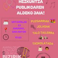 Aiaraldeko Hezkuntza Publikoaren Aldeko jaia!