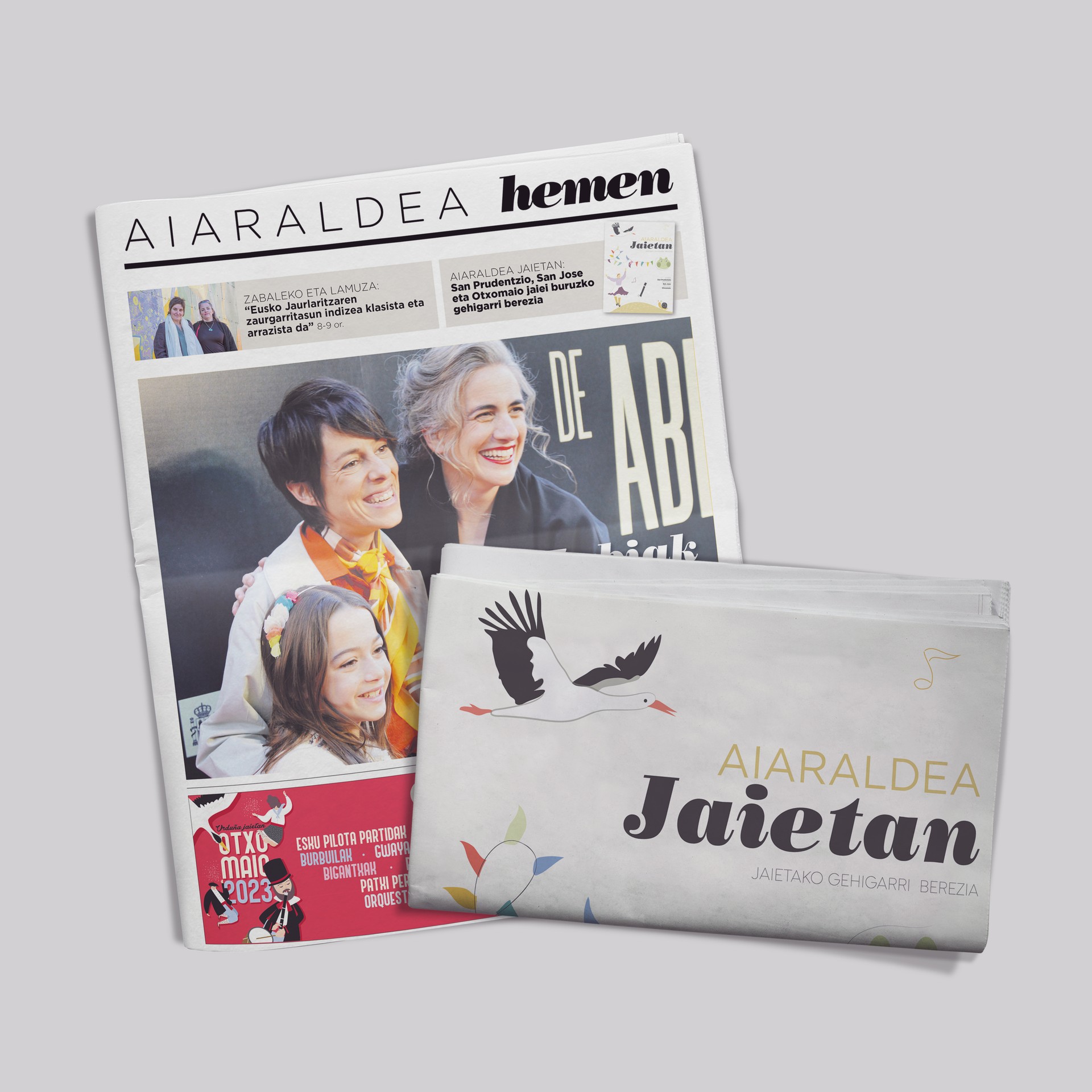 Zinema eta eskualdeko jaiak dira Aiaraldea Hemen hamabostekariaren protagonista berriak