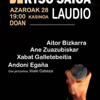 Euskararen eguneko bertso saioa