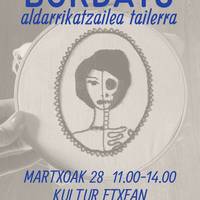 Bordatu aldarrikatzaile tailerra