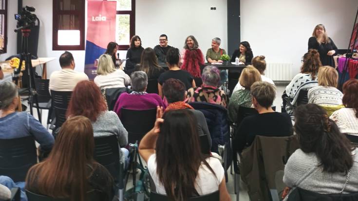 Landa eremuan sortzeko erronka izan zuten hizpide Aiaraldeko Berdintasun Topaketetan