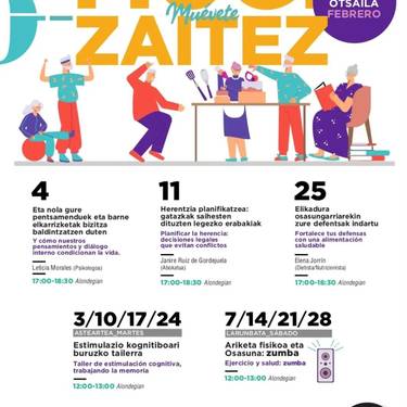 Estimulazio kognitiboari buruzko tailerra