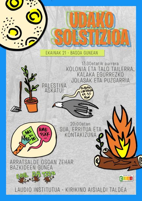 Udako solstizioa Basoa espazioan