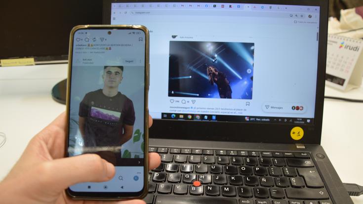 Mundu fisiko eta birtualean bizitzen