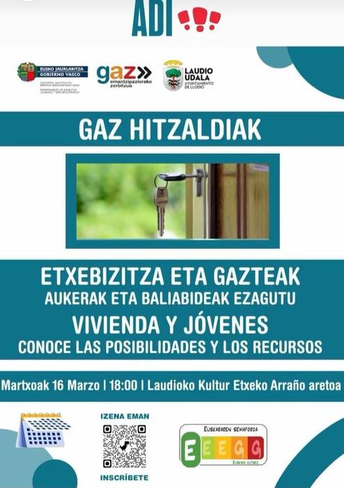 Etxebizitza eta gazteak: aukerak eta baliabideak ezagutu