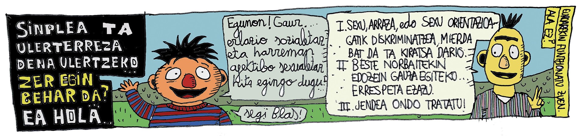 [KOMIKIA] Jaietako eraso matxistak