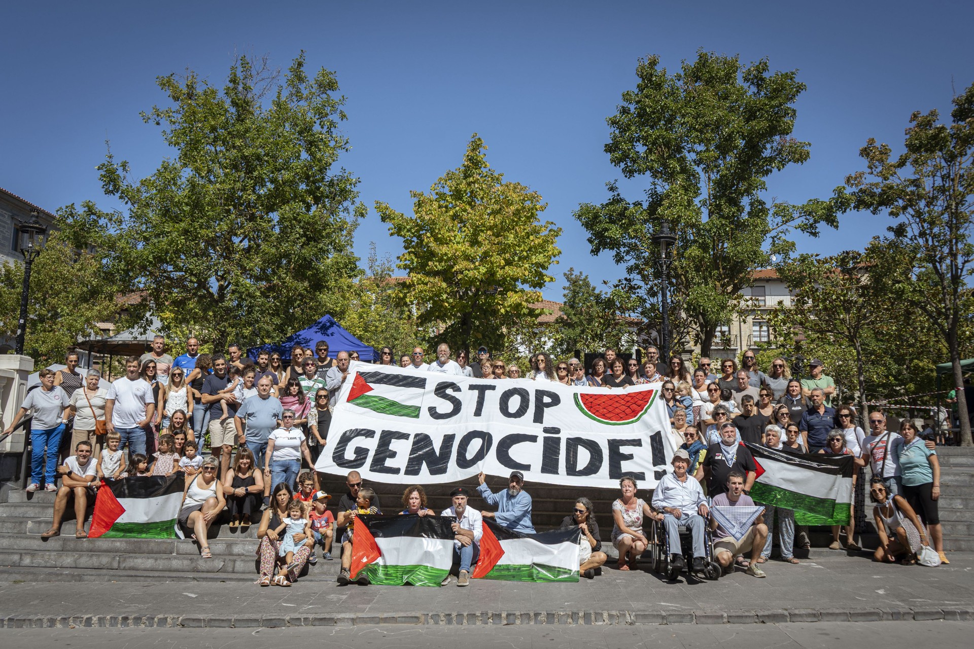 Palestinan jarriko dute begirada urduñarrek datorren igandean