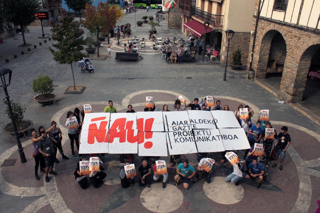 ÑAU! Aiaraldeko Gazte Proiektu Komunikatiboa jaio da