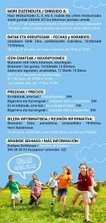 "Udan Euskaraz" programan apuntatzeko epea, zabalik