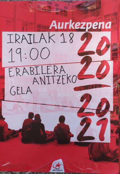Ikasle Abertzaleak erakundearen bilera