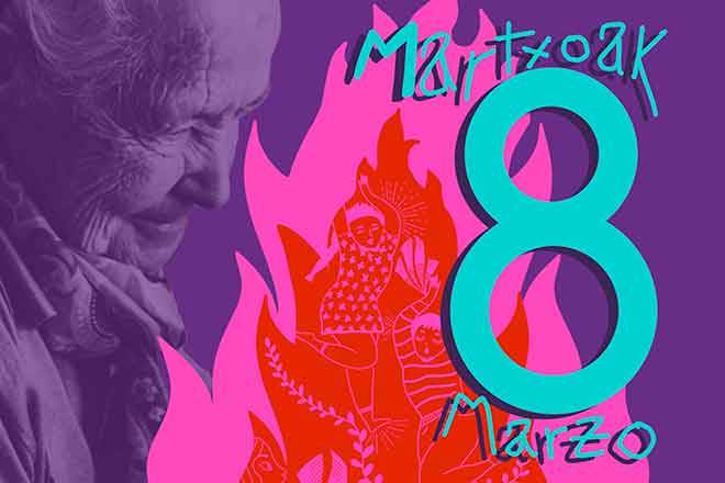 Martxoaren 8ko Laudioko adierazpen instituzionalaren irakurketa