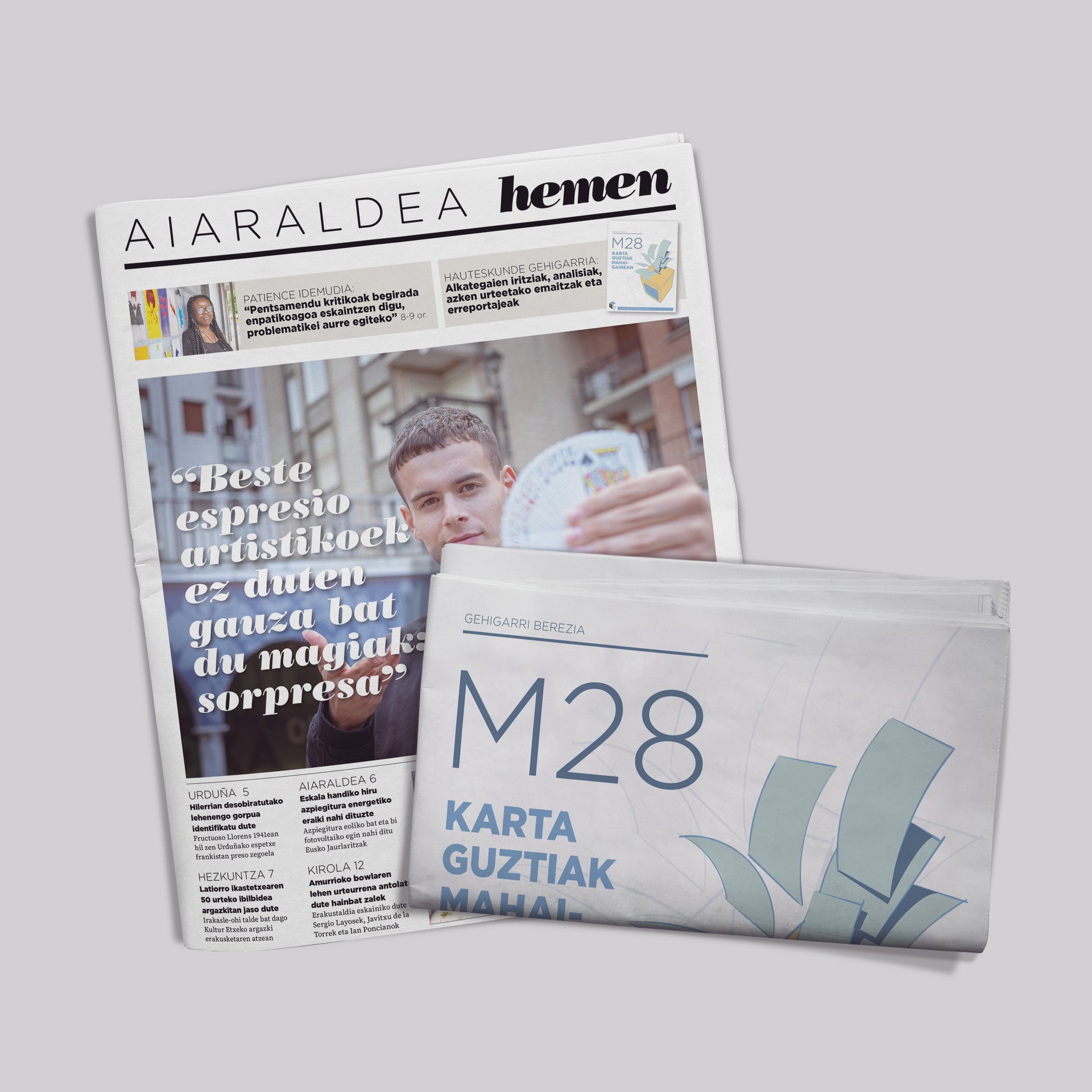 Kalean da Aiaraldea Hemen hamabostekaria, hauteskundeei buruzko gehigarri bereziarekin