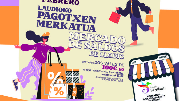 Neguko pagotxen merkatua itzultzen da 100 €-ko bi baleren zozketarekin!