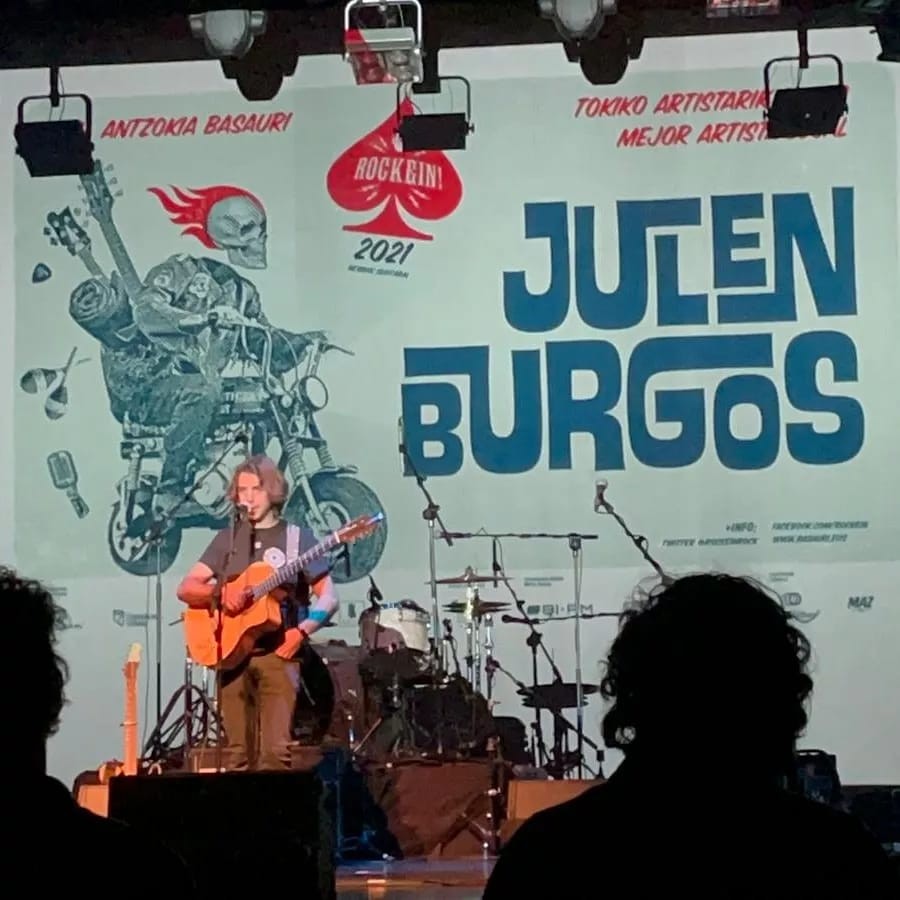 Julen Burgosek irabazi du Rockein lehiaketako euskara saria