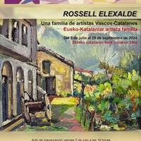 Rossell Elexalde: Eusko-Kataluniar artista familia