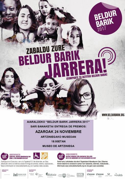 Aiaraldeko "Beldur Barik 2017" sari banaketa