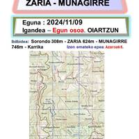 Ibilaldia: Zaria-Munagirre